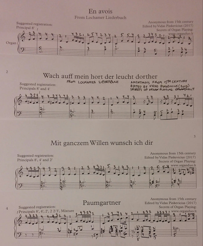 Earliest Organ Music