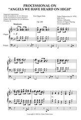 Processional on "Angels We Have Heard on High", Op. 200 (Organ Solo) by Vidas Pinkevicius