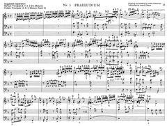 Prelude in G (Dorian) II by Franz Tunder with fingering and pedaling
