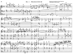 Prelude in G (Dorian) III by Franz Tunder with fingering and pedaling