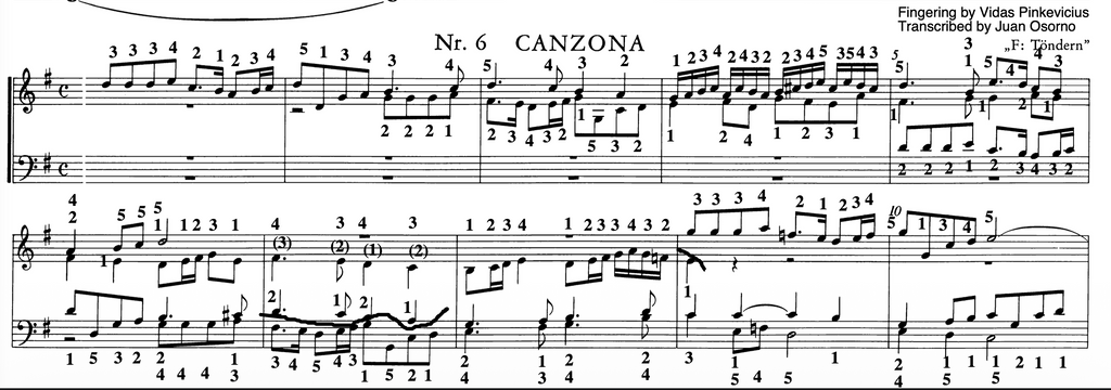 Canzona by Franz Tunder