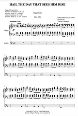 Hail the Day that Sees Him Rise, Op. 428 (Organ Solo) by Vidas Pinkevicius