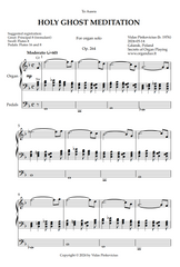 Holy Ghost Meditation, Op. 264 (Organ Solo) by Vidas Pinkevicius