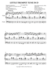 Little Trumpet Tune in D, Op. 245 (Organ Solo) by Vidas Pinkevicius