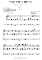 Waltz of the Skeletons, Op. 401 (Organ Solo) by Vidas Pinkevicius