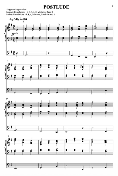 Four Sacred Cantabiles, Op. 448 (Organ Solo) by Vidas Pinkevicius