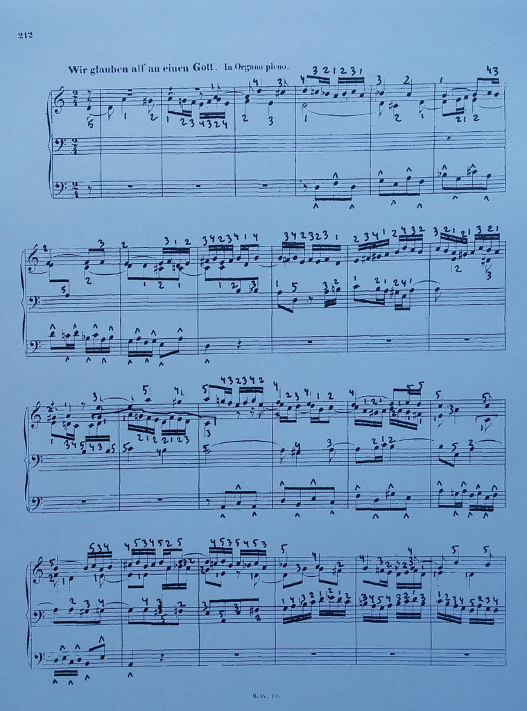 Wir glauben BWV 680