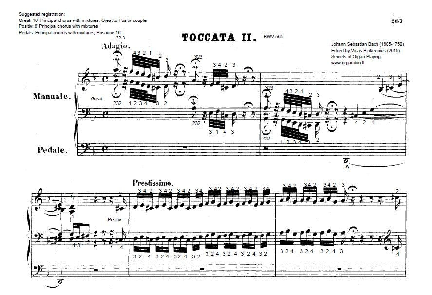 Toccata and Fugue in D Minor, BWV 565 by J.S. Bach