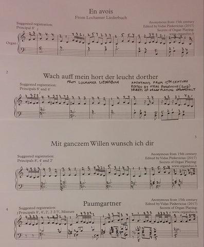 4 Pieces from Lochamer Liederbuch
