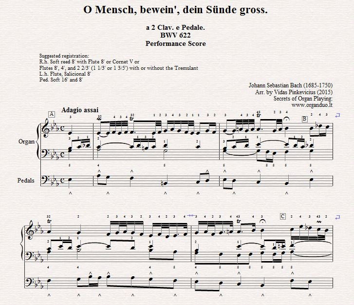 BWV 622 Practice Guide