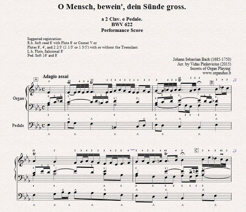 BWV 622 Practice Guide