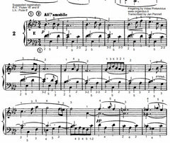 Allegretto amabile in Ab Major from L'Organiste by Cesar Franck with Fingering