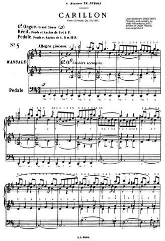 Carillon by Leon Boellmann