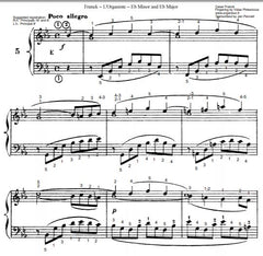 Poco Allegro in Eb Major from L'Organiste by Cesar Franck with Fingering