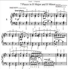 Quasi allegro in D Major from L'Organiste by Cesar Franck with Fingering