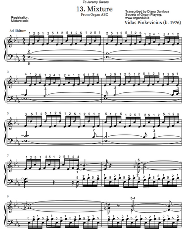 Mixture from Organ ABC by Vidas Pinkevicius (2020)