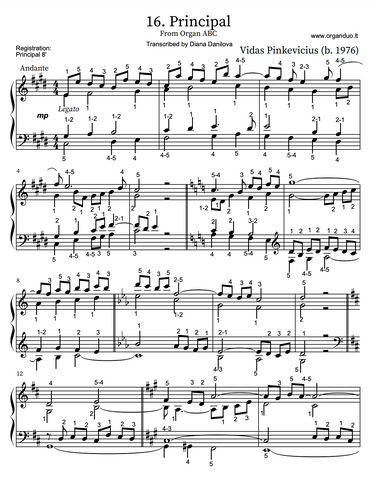 Principal from Organ ABC by Vidas Pinkevicius (2020)