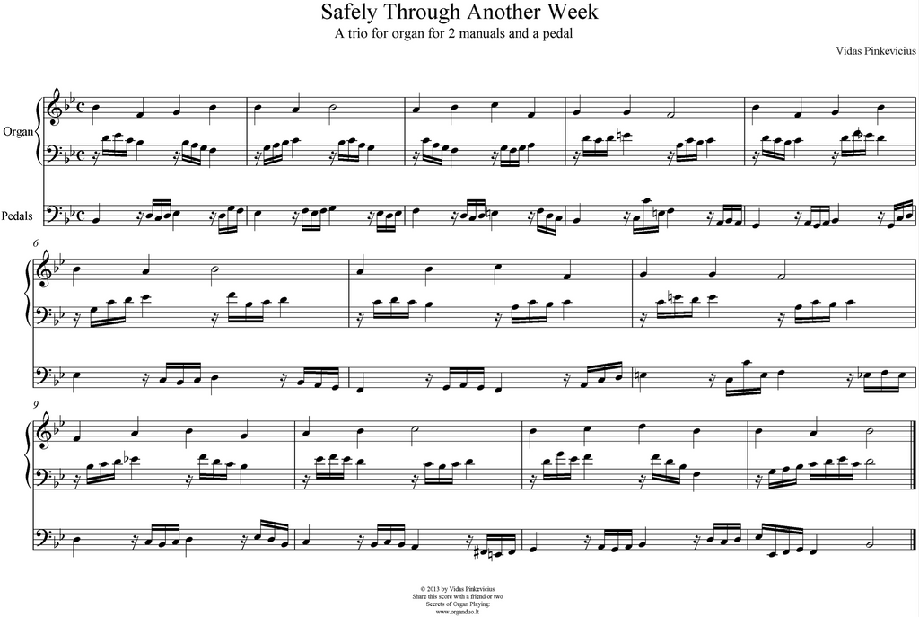 Trio on Safely Through Another Week (Vidas Pinkevicius)