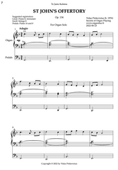St John's Offertory, Op. 134 (Organ Solo) by Vidas Pinkevicius (2022)