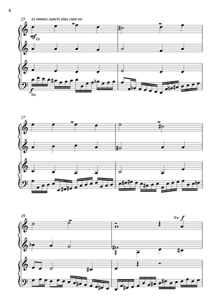 Ecce Dominus Veniet (Organ Duet) by Hieronymus Praetorius