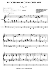 Processional on Wachet auf, Op. 176 (Organ Solo) by Vidas Pinkevicius