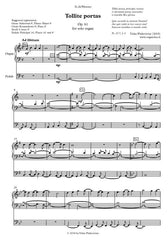Tollite portas, Op. 61 (2018) for solo organ by Vidas Pinkevicius