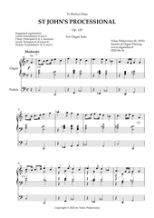 St John's Processional, Op. 129 (Organ Solo) by Vidas Pinkevicius (2022)