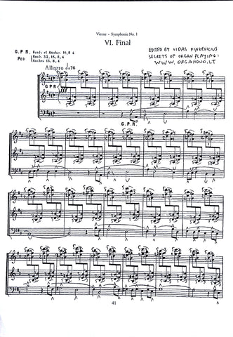Vierne Final From Symphony No. 1