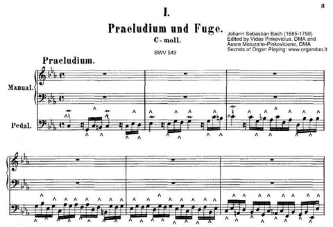 BWV 549 Video Training